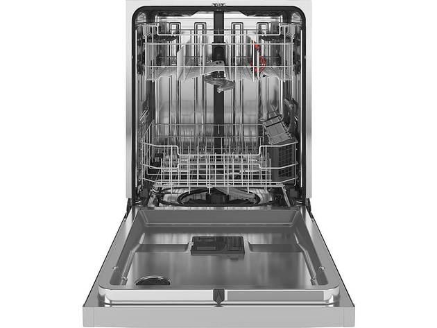 GE GDP645SYNFS 48 dBA Fingerprint Resistant Stainless Dishwasher with Sanitize Cycle