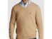 Nautica Men's Lightweight Jersey V-Neck Sweater Cocoa Size XX Large