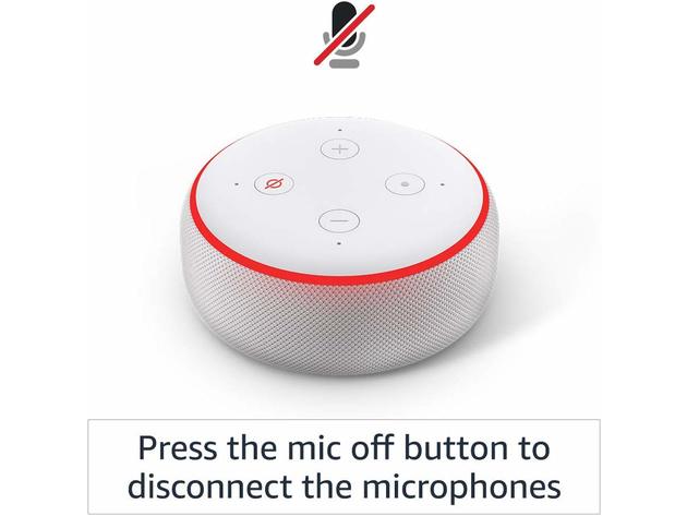 Amazon Echo Dot 3rd Generation Smart Speaker with Alexa - Heather Gray