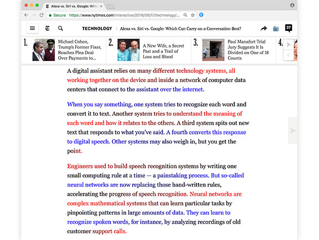 BeeLine Reader: 1-Yr Subscription (5 Browsers)