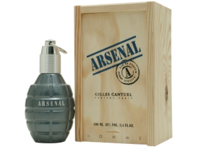 Arsenal Blue By Gilles Cantuel Eau De Parfum Spray 3.4 Oz For Men (Package Of 6)