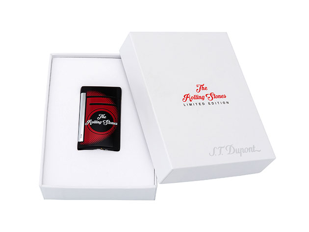 S.T Dupont Rolling Stones Lighter (Black)