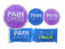 PAINCAKES® The Cold Pack That Sticks: 3-Piece Set (Purple)