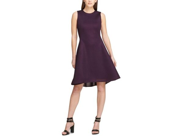 dkny purple dress