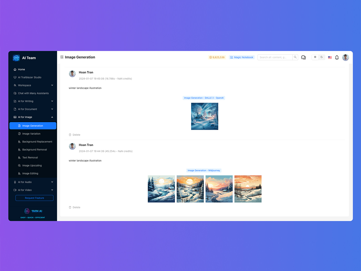 1min.AI: Lifetime Subscription (Business Plan)