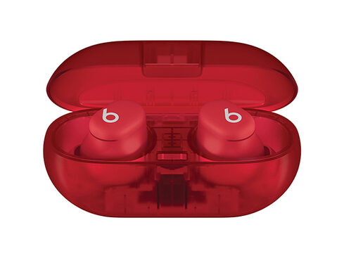 Beats Solo Buds True Wireless Earbuds Transparent Red (Open Box
