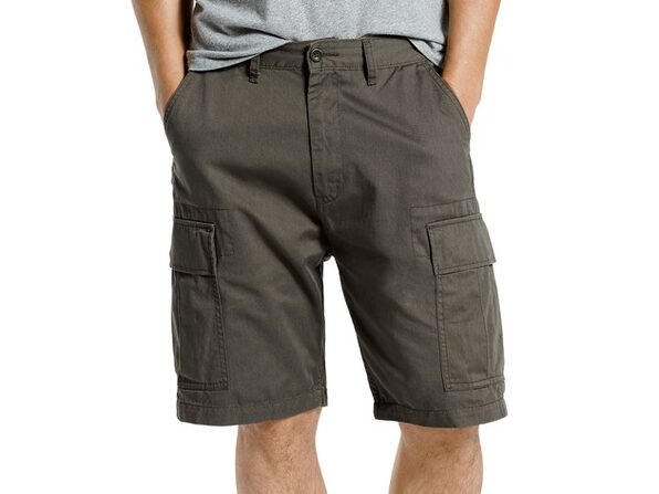 Tall Carrier Cargo Shorts Gray Size 