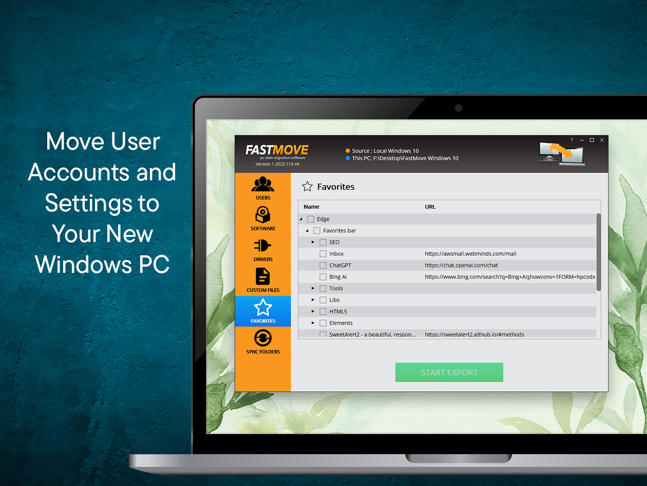 FastMove Lifetime Subscription: 5 Computers