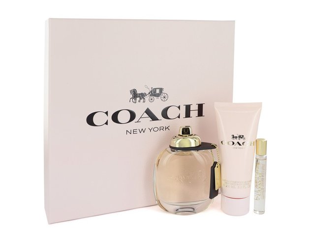 Coach by Coach Gift Set 3 oz Eau De Parfum Spray .25 oz Mini