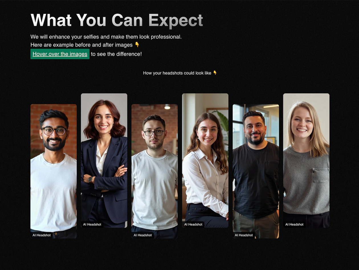 ResumePhoto AI Professional Headshots: Premium Package