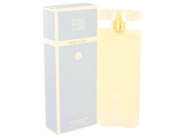 3 Pack Pure White Linen by Estee Lauder Eau De Parfum Spray 3.3 oz for Women