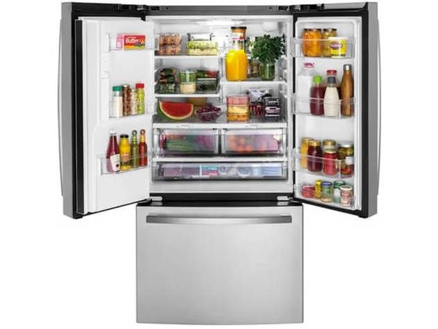 GE GFE26JYMFS 25.6 Cu. Ft. Stainless Energy Star French-Door Refrigerator