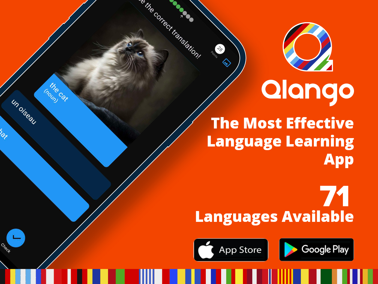 Qlango Language Learning: Lifetime Subscription (All Languages)