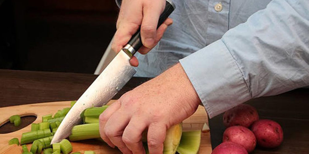 Damascus 3-Piece Japanese Chef Knife Set