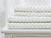 4-Piece Floral Print Microfiber Sheet Set (Green/Queen)