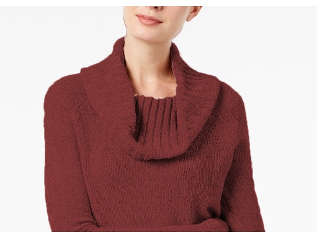 INC International Concepts Women's Cowl-Neck Chenille Sweater Size 2 Extra Large