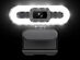 1080P HD Webcam with Oval LED Ring Light (4-Pack)