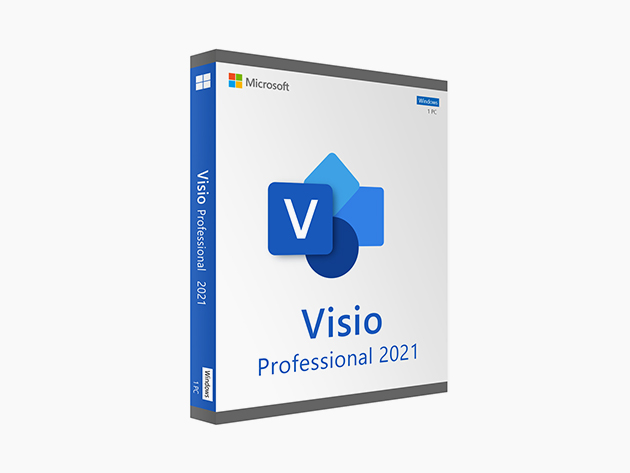 Microsoft Visio Professional 2021 for Windows