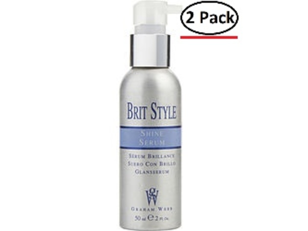 GRAHAM WEBB by Graham Webb BRIT STYLE SHINE SERUM 2 OZ for UNISEX ---(Package Of 2)