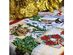 Homvare Christmas Table Full Length Runner for Holiday Dinner, Parties, Home Décor Woven Tapestry 13”x72” - White