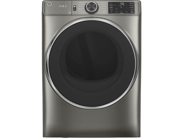 GE GFD65ESPNSN 7.8 Cu.Ft. Satin Nickel Electric Dryer