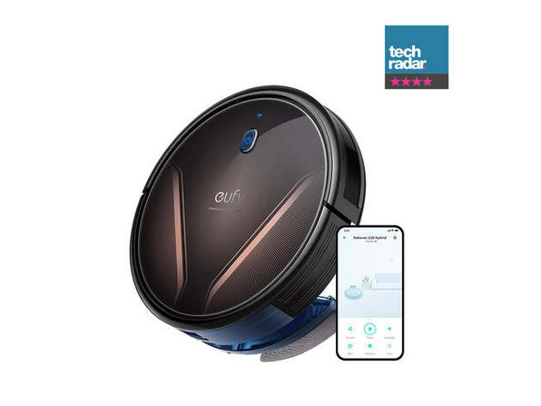eufy RoboVac G20 Hybrid Robot Vacuum and Mop (Black) | GeekDad
