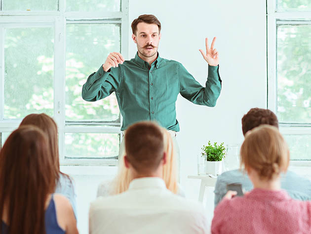 Public Speaking & Presentations Body Language: Professional Skills