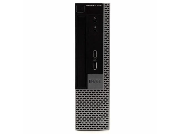 Dell OptiPlex 7010 Small Form Factor PC, 3.20 GHz Intel i5 Quad Core Gen 3, 4GB RAM, 120GB SSD, Windows 10 Professional 64 Bit (Renewed)