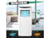 Costway 8000 BTU Portable Air Conditioner & Dehumidifier Function Remote w/ Window Kit White