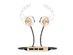 Bluetooth Wireless Headphones (Black/Gold) + Earhoox (White) Bundle