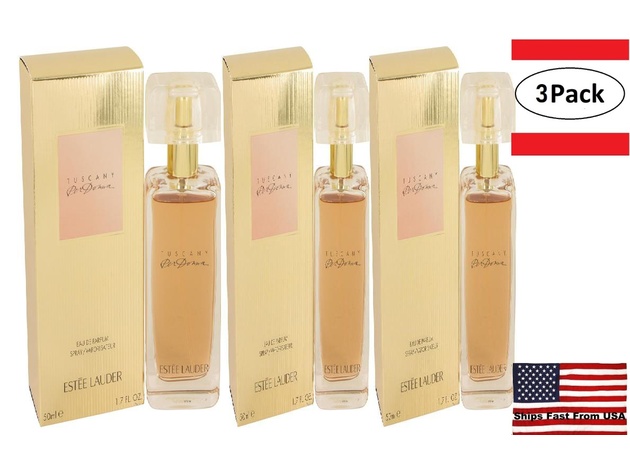 3 Pack Tuscany Per Donna by Estee Lauder Eau De Parfum Spray 1.7 oz for Women