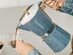MILANO Stovetop Espresso Maker & EZ Latte Milk Frother Bundle Set (Indigo Blue/12-Cup)