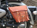 Leather Motorcycle/Bike Saddle Bags (Set of 2)