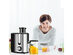 Costway Juicer Machine Juicer Extractor Dual Speed w/ 2.5'' Feed Chute - Silver + Black