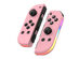 Wireless Controllers for Nintendo Switch with RGB Lights (Pink)