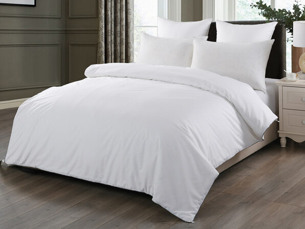 Royal Comfort 100% Silk Filled Eco-Lux Quilt 300GSM With 100% Cotton Cover - Single - Product Image