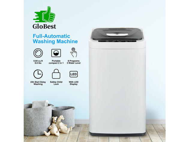 GloBest GBAUWM30 0.84 Cu. Ft. Full Automatic Portable Washing Machine