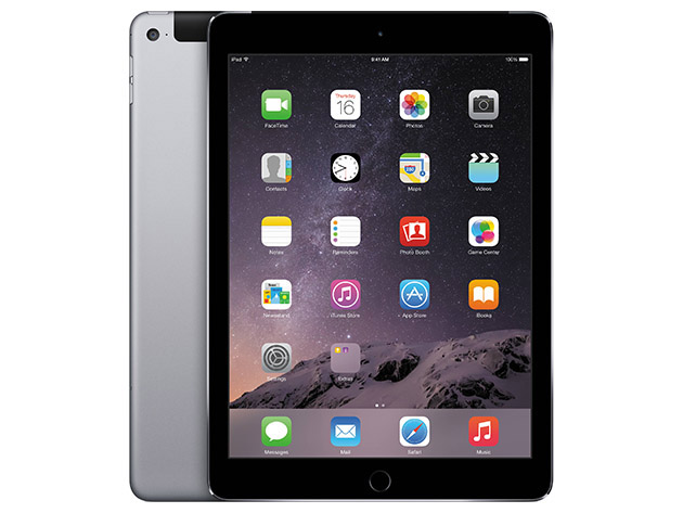 Apple iPad Air 2, 16GB - Space Gray (Refurbished: Wi-Fi + 4G