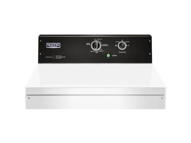 Maytag MEDP575GW 7.4 Cu. Ft. White Top Load Electric Dryer