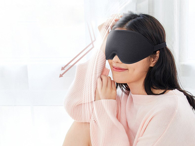 Dream Shade Blackout Cushioned Eye Mask (Set of 2)