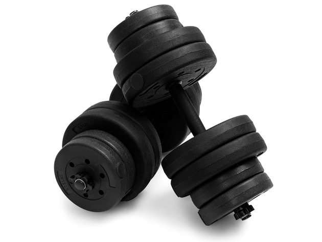 66 lb dumbbell set sale