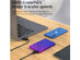 Slim Portable USB 3.0 External Hard Drive - 500GB (Purple/Blue Gradient)