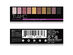 SHANY Mini Travel Eyeshadow Palette - 10 Nude Eyeshadows in Mini Cosmetics Palette with Blendable Matte and Shimmer Shades and Mirror - TI AMO