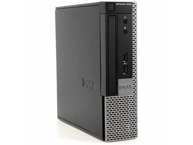 Dell OptiPlex 7010 Small Form Factor PC, 3.20 GHz Intel i5 Quad Core Gen 3, 4GB RAM, 120GB SSD, Windows 10 Professional 64 Bit (Renewed)