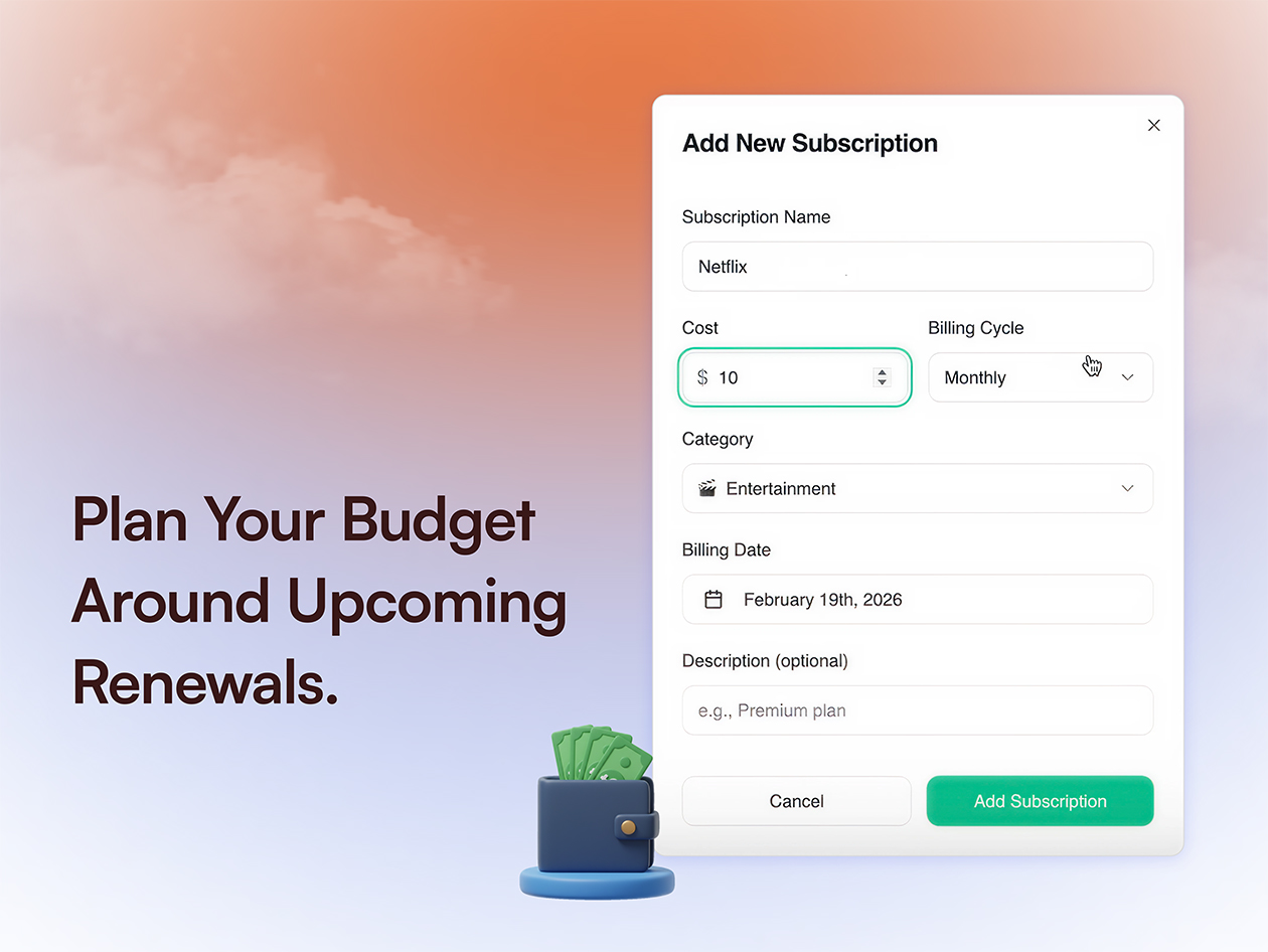 SubscriptionNotebook Unlimited Plan: Lifetime Subscription