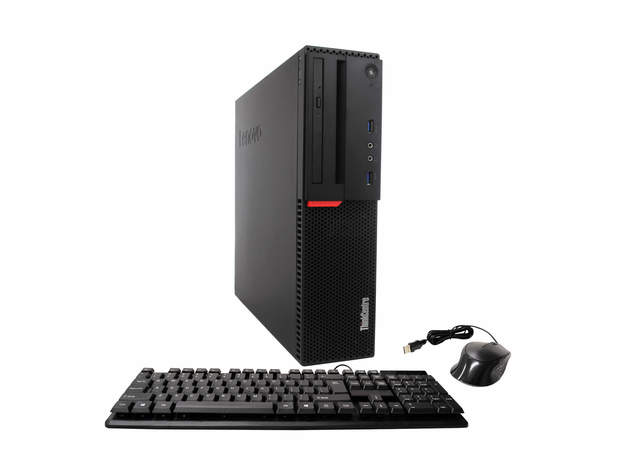 Lenovo ThinkCentre M900 Desktop Computer PC, 3.40 GHz Intel i5 Quad Core Gen 6, 8GB DDR4 RAM, 240GB SSD Hard Drive, Windows 10 Professional 64 bit (Renewed)
