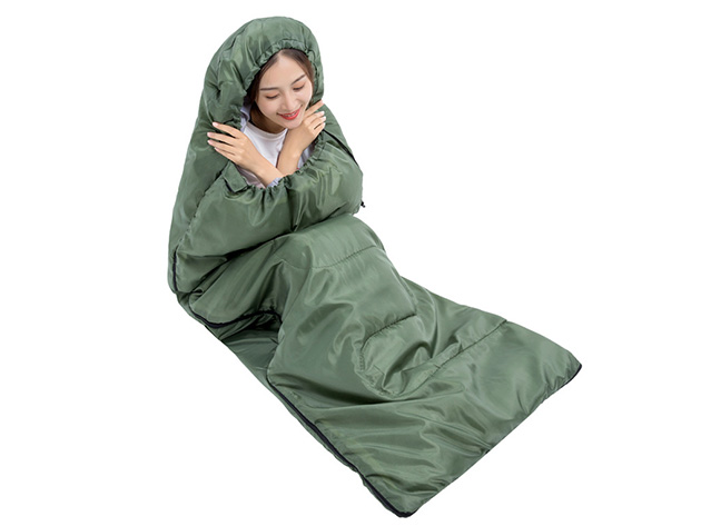 Slumber-Zzz Sleeping Bag (Army Green)