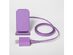 Heyday Qi Wireless Charging Stand, 10 Watts of Power for Quick Charging, Lilac Fancy