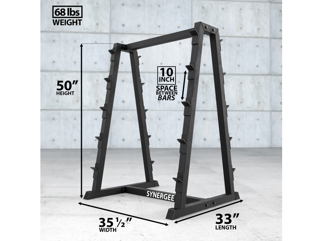 Synergee Fixed Barbell Storage Rack