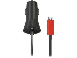Verizon Vehicle Charger with Fast Charge Technology with Micro USB Charger with Cable and LED Light